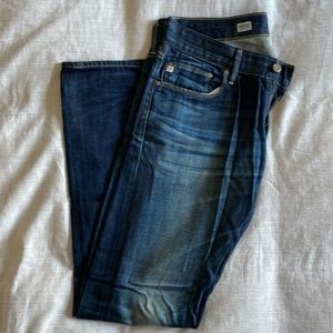 AG Jeans Mens‘Geffen’ Easy Slim size 31 Dark Wash